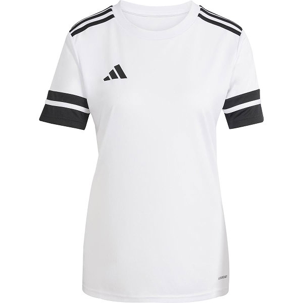 Adidas Squadra 25 Maillot Manches Courtes Femmes - Blanc / Noir