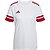Adidas Squadra 25 Maillot Manches Courtes Femmes - Blanc / Rouge