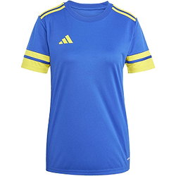 Adidas Squadra 25 Maillot Manches Courtes Femmes - Royal / Jaune