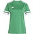 Adidas Squadra 25 Maillot Manches Courtes Femmes - Vert / Blanc