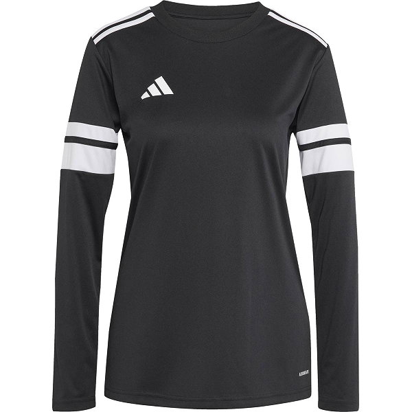 Adidas Squadra 25 Shirt Lange Mouw Dames - Zwart / Wit