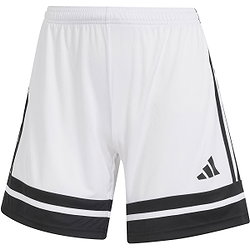 Adidas Squadra 25 Shorts Damen - Weiß / Schwarz