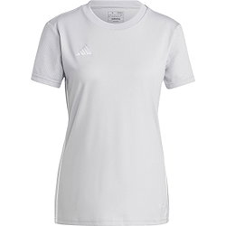 Adidas Tabela 23 Maillot Manches Courtes Femmes - Gris Clair / Blanc