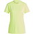 Adidas Tabela 23 Maillot Manches Courtes Femmes - Jaune Fluo / Blanc