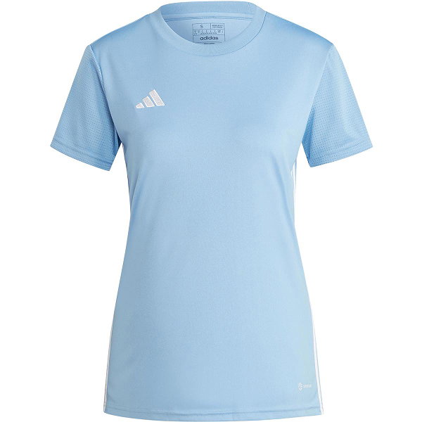 Adidas Tabela 23 Maillot Manches Courtes Femmes - Bleu Ciel / Blanc