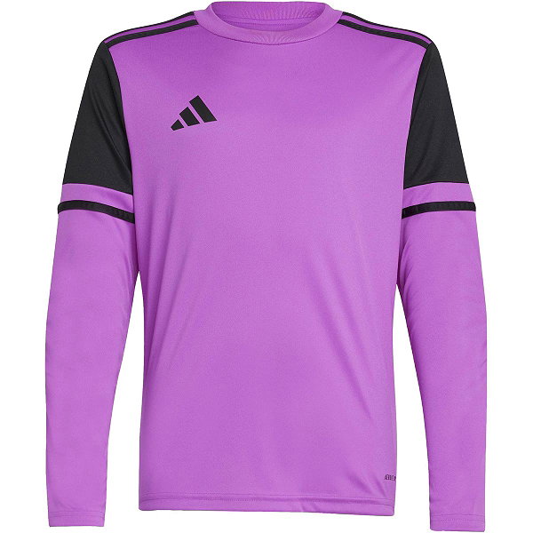 Adidas Squadra 25 Maillot De Gardien Manches Longues Enfants - Mauve / Noir