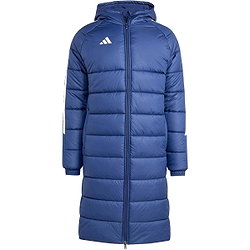 Adidas Tiro 24 Long Coach Jacket Hommes - Navy / Blanc