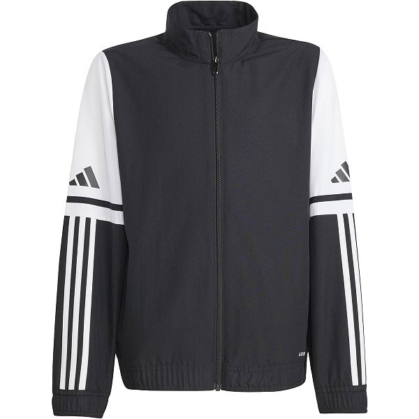 Adidas Squadra 25 Veste D'entraînement Enfants - Noir / Blanc