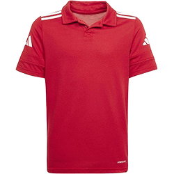 Adidas Squadra 25 Polo Kinderen - Rood / Wit