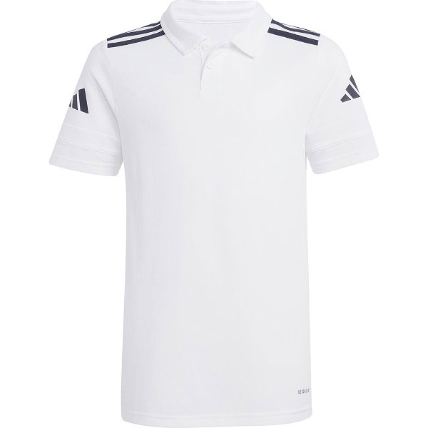 Adidas Squadra 25 Polo Enfants - Blanc / Noir