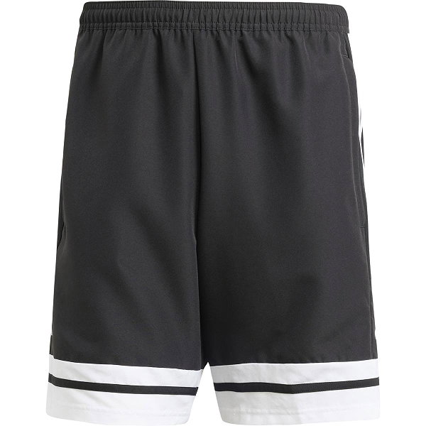 Adidas Squadra 25 Short De Loisir Hommes - Noir / Blanc