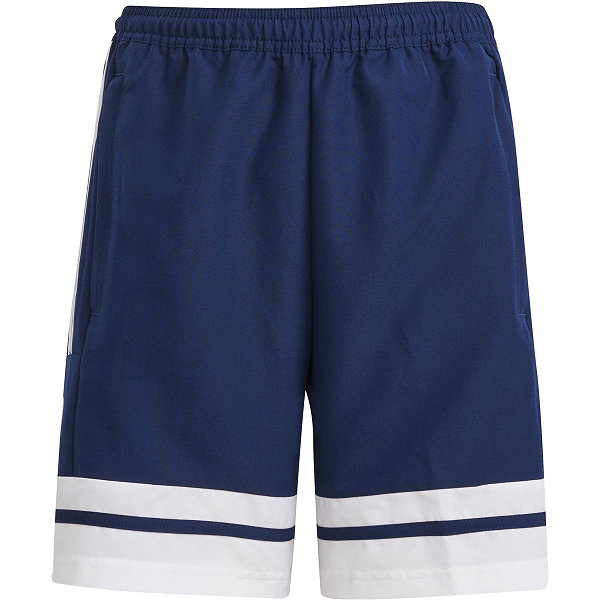 Adidas Squadra 25 Short De Loisir Enfants - Navy / Blanc