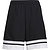 Adidas Squadra 25 Short De Loisir Enfants - Noir / Blanc