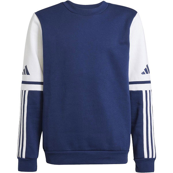 Adidas Squadra 25 Sweat Enfants - Navy / Blanc