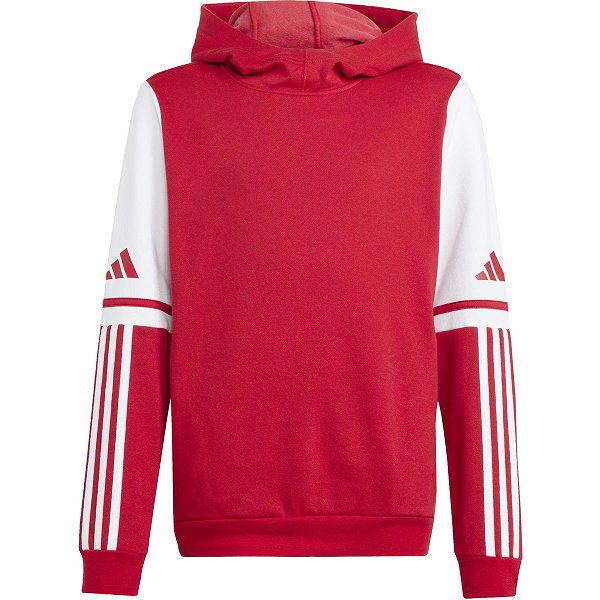 Adidas Squadra 25 Sweater Met Kap Kinderen - Rood / Wit