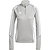 Adidas Tiro 24 Ziptop Dames - Grijs / Wit