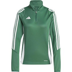 Adidas Tiro 24 Ziptop Dames - Groen / Wit
