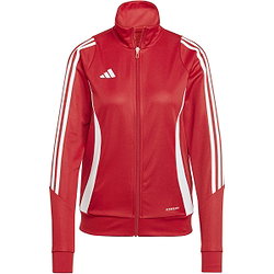 Adidas Tiro 24 Trainingsjacke Damen - Rot / Weiß