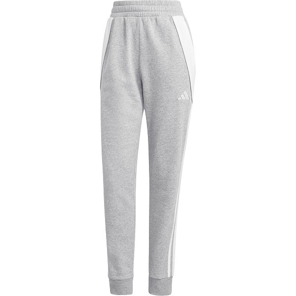 Adidas Tiro 24 Pantalon Sweat Femmes - Gris Clair Mélange / Blanc