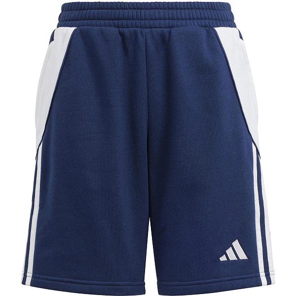 Adidas Tiro 24 Short Sweat Enfants - Navy / Blanc