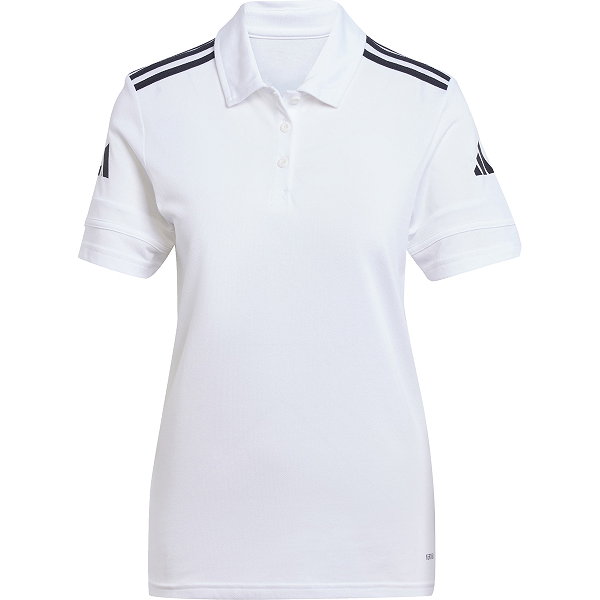 Adidas Squadra 25 Poloshirt Damen - Weiß / Schwarz