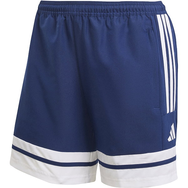 Adidas Squadra 25 Short De Loisir Femmes - Navy / Blanc