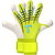 T1TAN Beast 3.0 (Fingersave) Gants De Gardien - Jaune Fluo / Bleu Clair