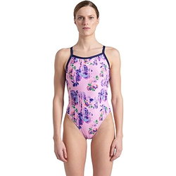 Arena Rose Texture Xcross Back Badpak Dames - Roze