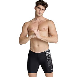 Arena Kikko Swim Mid Zwemshort Heren - Zwart