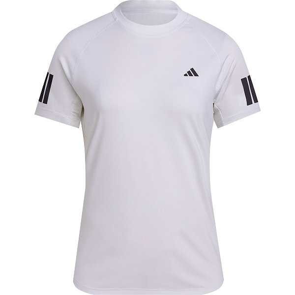 Adidas Club 3-Stripes Climacool T-Shirt De Tennis Femmes - Blanc / Noir