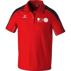 Erima Evo Star Polo Heren - Rood / Zwart
