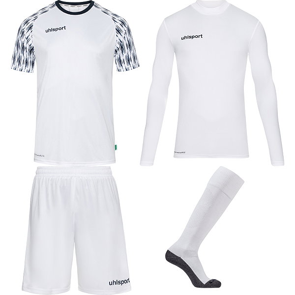 Uhlsport Reaction Torwart Trikot Set Herren - Weiß / Marine