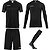 Uhlsport Reaction Set De Gardien De But Enfants - Noir / Anthracite