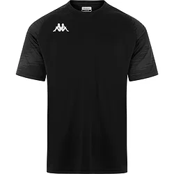 Kappa Daverno Maillot Manches Courtes Hommes - Noir