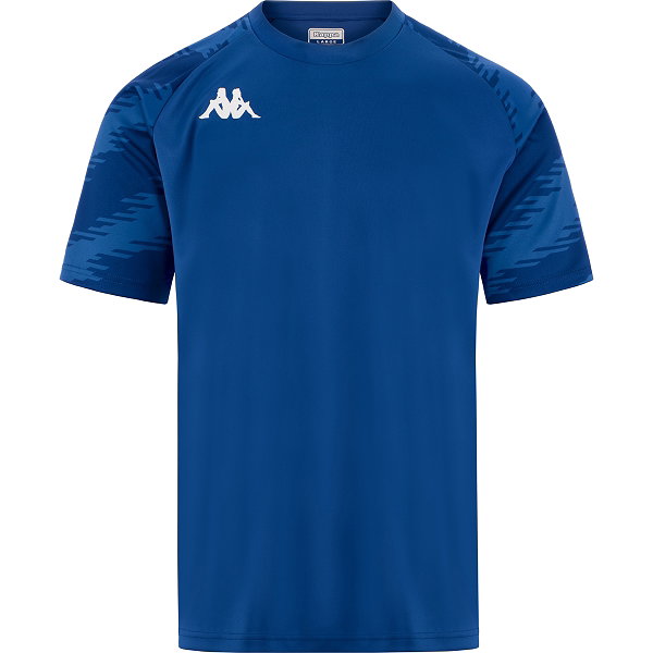 Kappa Daverno Maillot Manches Courtes Hommes - Royal