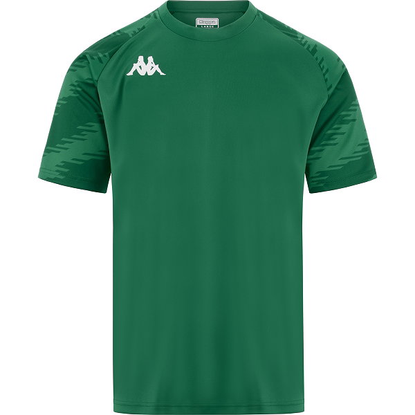 Kappa Daverno Maillot Manches Courtes Hommes - Vert