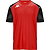 Kappa Daverno Shirt Korte Mouw Kinderen - Rood / Zwart