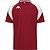 Kappa Loreto Maillot Manches Courtes Hommes - Bordeaux / Blanc