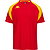 Kappa Loreto Maillot Manches Courtes Hommes - Rouge / Jaune