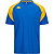 Kappa Loreto Maillot Manches Courtes Hommes - Royal / Jaune