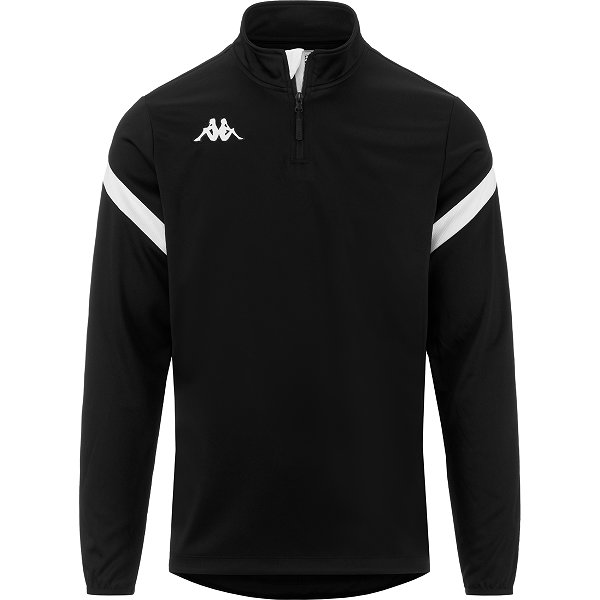 Kappa Core Dolvole Ziptop Herren - Schwarz / Weiß