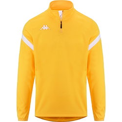 Kappa Core Dolvole Ziptop Herren - Gelb / Weiß