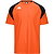 Kappa Loreto Maillot Manches Courtes Hommes - Orange / Noir