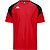 Kappa Loreto Maillot Manches Courtes Hommes - Rouge / Noir