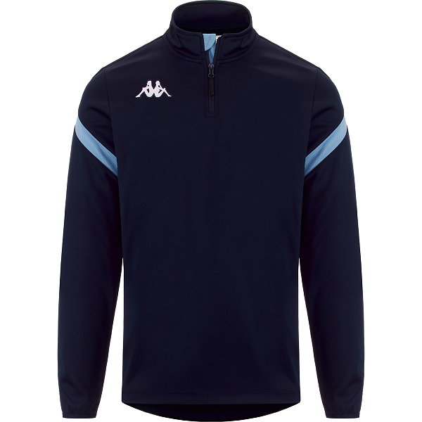 Kappa Core Dolvole Ziptop Hommes - Marine / Bleu Ciel
