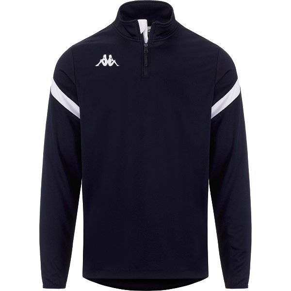 Kappa Core Dolvole Ziptop Enfants - Marine / Blanc