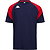 Kappa Loreto Maillot Manches Courtes Enfants - Marine / Rouge