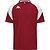 Kappa Loreto Maillot Manches Courtes Enfants - Bordeaux / Blanc