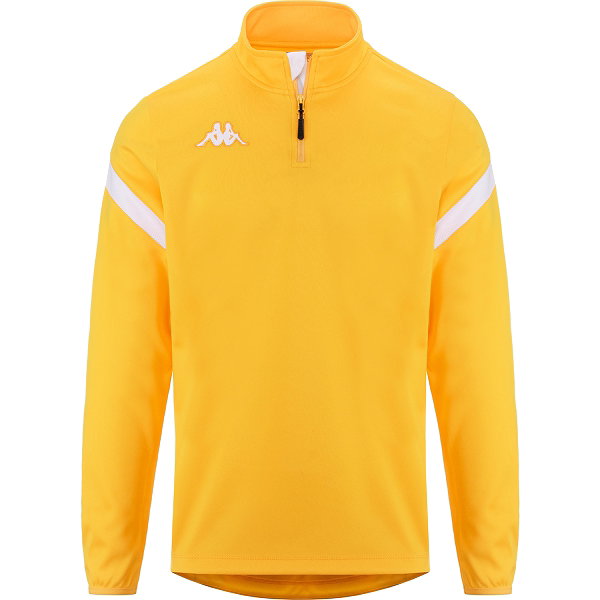 Kappa Core Dolvole Ziptop Enfants - Jaune / Blanc
