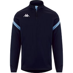 Kappa Core Dolvole Ziptop Kinder - Marine / Skyblue